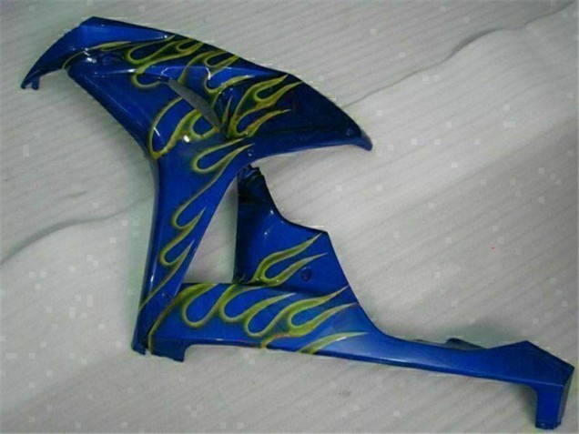 Loja Carenagem Moto Honda CBR 1000RR 08-11 - Amarelo Chama Azul Loja Carenagem Moto Honda CBR 1000RR 08-11 - Amarelo Chama Azul