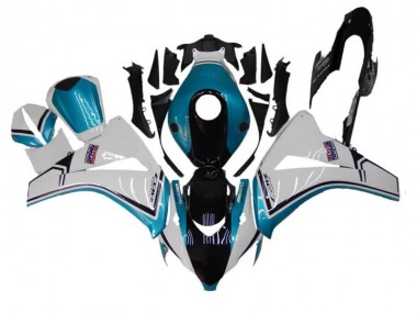 Loja Carenagem Moto Honda CBR 1000RR 08-11 - Azul Branco Preto