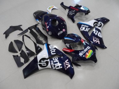 Loja Carenagem Moto Honda CBR 1000RR 08-11 - Azul Escuro HP