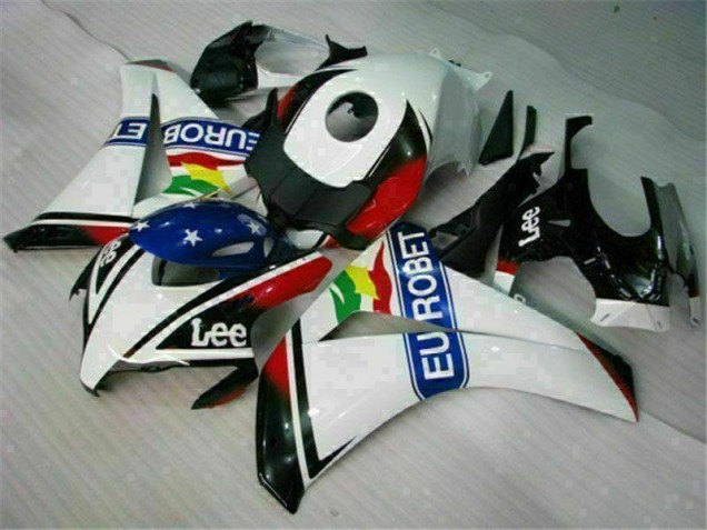 Loja Carenagem Moto Honda CBR 1000RR 08-11 - Branco Azul Vermelho Eurobet Lee Loja Carenagem Moto Honda CBR 1000RR 08-11 - Branco Azul Vermelho Eurobet Lee