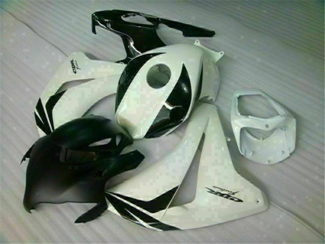 Loja Carenagem Moto Honda CBR 1000RR 08-11 - Branco Preto Loja Carenagem Moto Honda CBR 1000RR 08-11 - Branco Preto