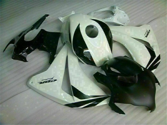 Loja Carenagem Moto Honda CBR 1000RR 08-11 - Branco Preto Loja Carenagem Moto Honda CBR 1000RR 08-11 - Branco Preto