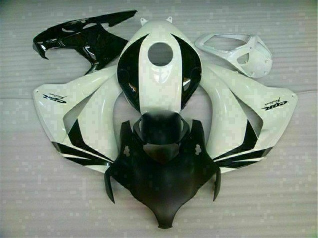 Loja Carenagem Moto Honda CBR 1000RR 08-11 - Branco Preto Loja Carenagem Moto Honda CBR 1000RR 08-11 - Branco Preto