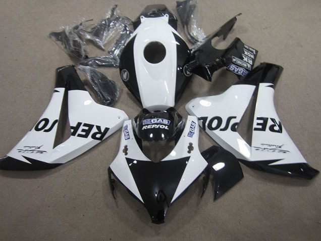 Loja Carenagem Moto Honda CBR 1000RR 08-11 - Branco Preto Repsol Loja Carenagem Moto Honda CBR 1000RR 08-11 - Branco Preto Repsol