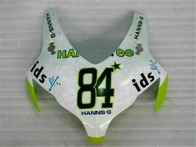 Loja Carenagem Moto Honda CBR 1000RR 08-11 - Branco Verde Hannspree 84