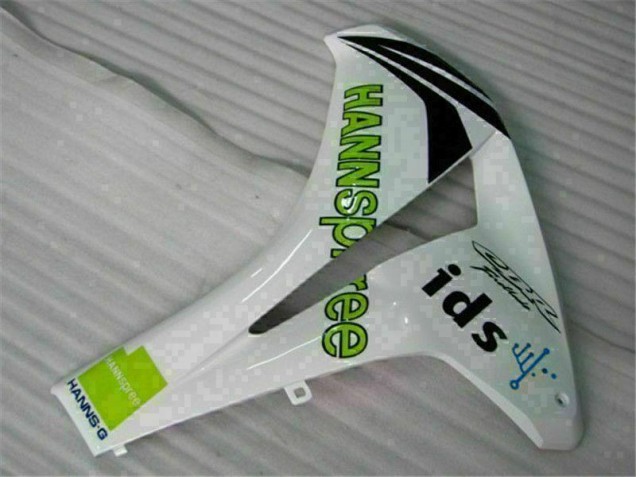 Loja Carenagem Moto Honda CBR 1000RR 08-11 - Branco Verde Hannspree 84