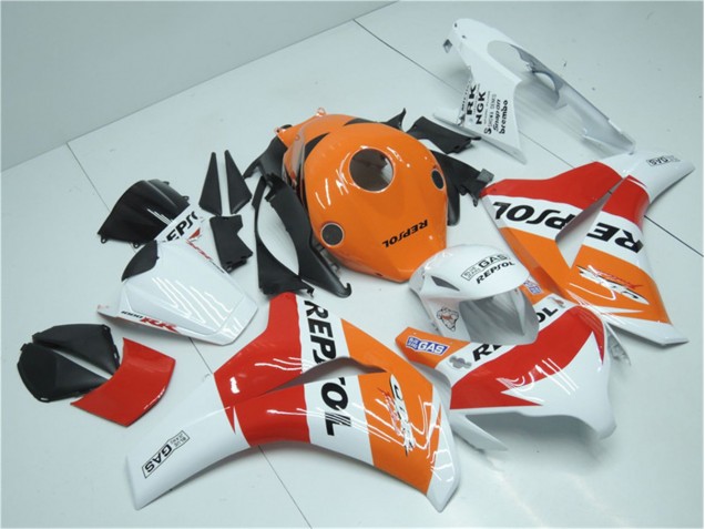 Loja Carenagem Moto Honda CBR 1000RR 08-11 - Laranja Branco Vermelho Repsol Loja Carenagem Moto Honda CBR 1000RR 08-11 - Laranja Branco Vermelho Repsol