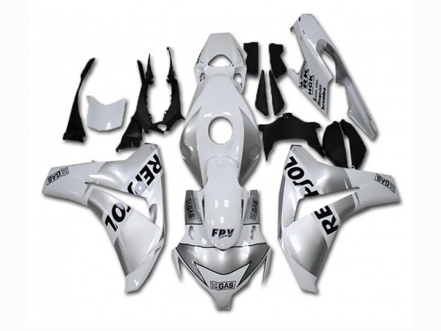 Loja Carenagem Moto Honda CBR 1000RR 08-11 - Prata Branco Repsol Loja Carenagem Moto Honda CBR 1000RR 08-11 - Prata Branco Repsol