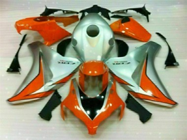 Loja Carenagem Moto Honda CBR 1000RR 08-11 - Prata Laranja