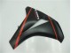 Loja Carenagem Moto Honda CBR 1000RR 08-11 - Preto Fosco Vermelho Loja Carenagem Moto Honda CBR 1000RR 08-11 - Preto Fosco Vermelho