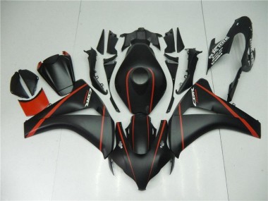 Loja Carenagem Moto Honda CBR 1000RR 08-11 - Preto Fosco Vermelho