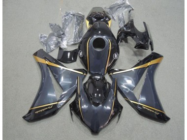 Loja Carenagem Moto Honda CBR 1000RR 08-11 - Preto Ouro Fireblade