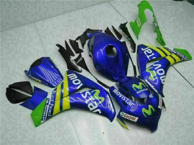 Loja Carenagem Moto Honda CBR 1000RR 08-11 - Verde Azul Loja Carenagem Moto Honda CBR 1000RR 08-11 - Verde Azul