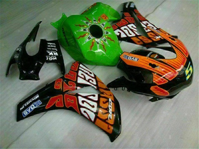 Loja Carenagem Moto Honda CBR 1000RR 08-11 - Verde Laranja Loja Carenagem Moto Honda CBR 1000RR 08-11 - Verde Laranja