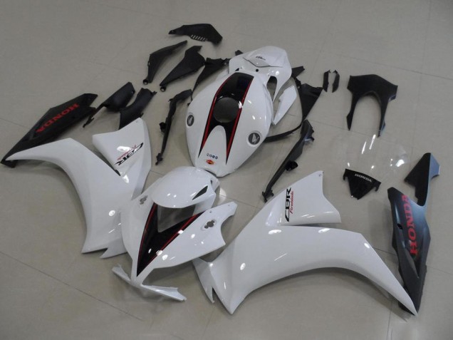 Loja Carenagem Moto Honda CBR 1000RR 12-16 - Branco & Preto Fosco Estilo OEM Loja Carenagem Moto Honda CBR 1000RR 12-16 - Branco & Preto Fosco Estilo OEM
