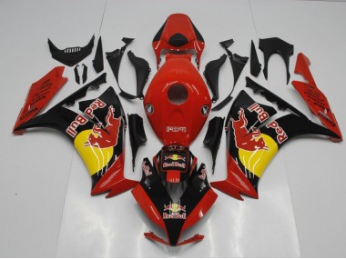Loja Carenagem Moto Honda CBR 1000RR 12-16 - Preto Red Bull