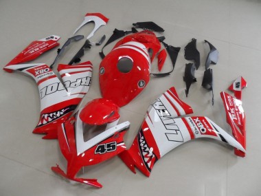 Loja Carenagem Moto Honda CBR 1000RR 12-16 - Vermelho Liverpool 45