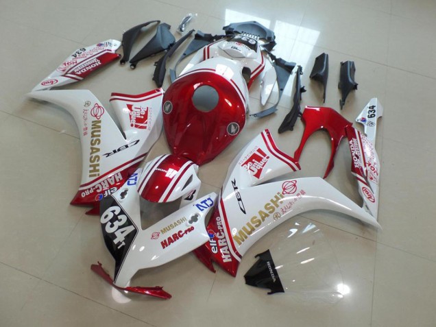 Loja Carenagem Moto Honda CBR 1000RR 12-16 - Vermelho Musashi Loja Carenagem Moto Honda CBR 1000RR 12-16 - Vermelho Musashi