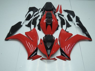 Loja Carenagem Moto Honda CBR 1000RR 12-16 - Vermelho Preto & Sem Decalques