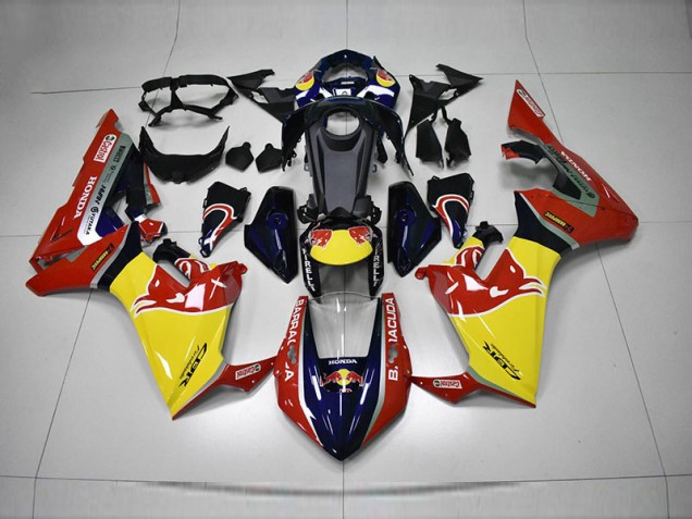 Loja Carenagem Moto Honda CBR 1000RR 17-23 - Azul Amarelo Vermelho Red Bull Loja Carenagem Moto Honda CBR 1000RR 17-23 - Azul Amarelo Vermelho Red Bull