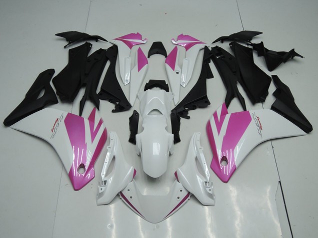 Loja Carenagem Moto Honda CBR 250RR 11-13 - Branco Rosa Loja Carenagem Moto Honda CBR 250RR 11-13 - Branco Rosa