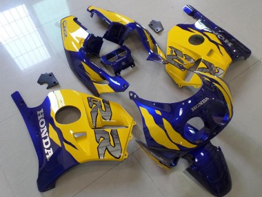 Loja Carenagem Moto Honda CBR 250RR MC22 91-98 - Azul Amarelo