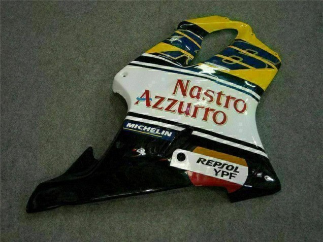 Loja Carenagem Moto Honda CBR 600 F4i 01-03 - Amarelo Branco Loja Carenagem Moto Honda CBR 600 F4i 01-03 - Amarelo Branco