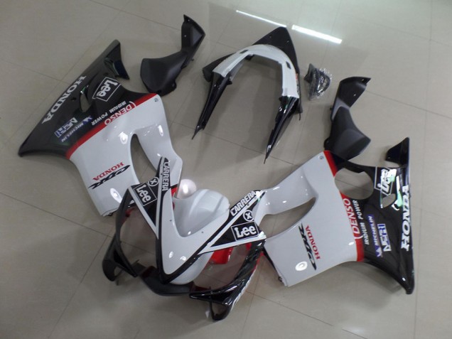 Loja Carenagem Moto Honda CBR 600 F4i 01-03 - Branco Preto Carrera Lee Loja Carenagem Moto Honda CBR 600 F4i 01-03 - Branco Preto Carrera Lee