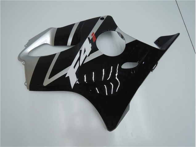 Loja Carenagem Moto Honda CBR 600 F4i 01-03 - Prata Preto Loja Carenagem Moto Honda CBR 600 F4i 01-03 - Prata Preto