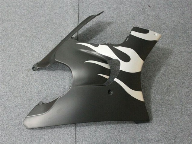 Loja Carenagem Moto Honda CBR 600 F4i 01-03 - Preto Branco Chama Loja Carenagem Moto Honda CBR 600 F4i 01-03 - Preto Branco Chama