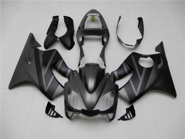 Loja Carenagem Moto Honda CBR 600 F4i 01-03 - Preto Fosco Cinzento Loja Carenagem Moto Honda CBR 600 F4i 01-03 - Preto Fosco Cinzento