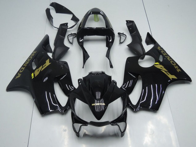 Loja Carenagem Moto Honda CBR 600 F4i 01-03 - Preto Ouro