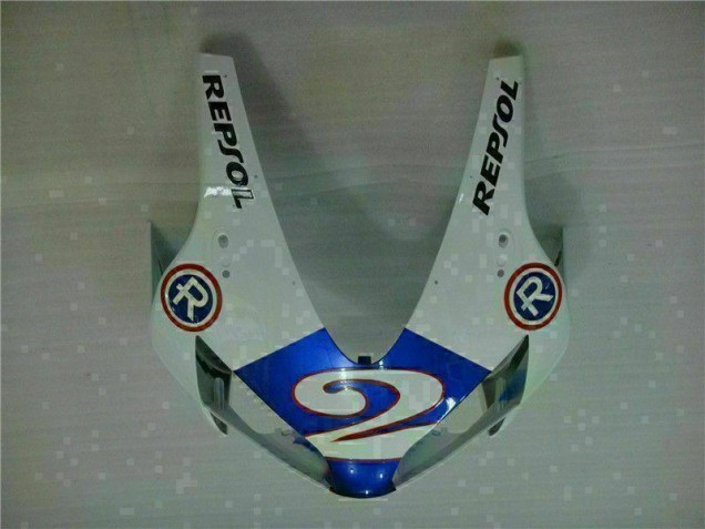 Loja Carenagem Moto Honda CBR 600RR 03-04 - Branco Azul R 2 Loja Carenagem Moto Honda CBR 600RR 03-04 - Branco Azul R 2
