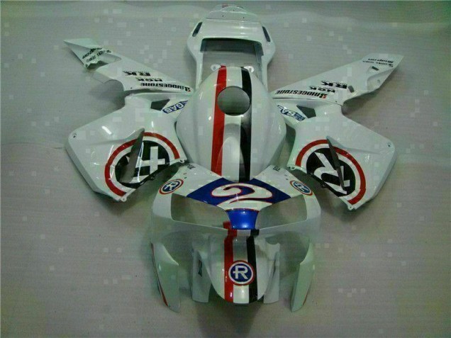 Loja Carenagem Moto Honda CBR 600RR 03-04 - Branco Azul R 2 Loja Carenagem Moto Honda CBR 600RR 03-04 - Branco Azul R 2