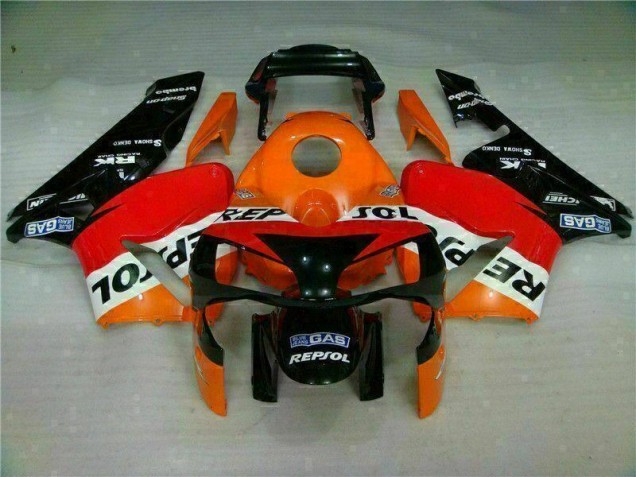 Loja Carenagem Moto Honda CBR 600RR 03-04 - Laranja Repsol Loja Carenagem Moto Honda CBR 600RR 03-04 - Laranja Repsol