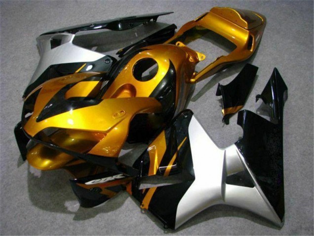 Loja Carenagem Moto Honda CBR 600RR 03-04 - Ouro Prata Preto Loja Carenagem Moto Honda CBR 600RR 03-04 - Ouro Prata Preto