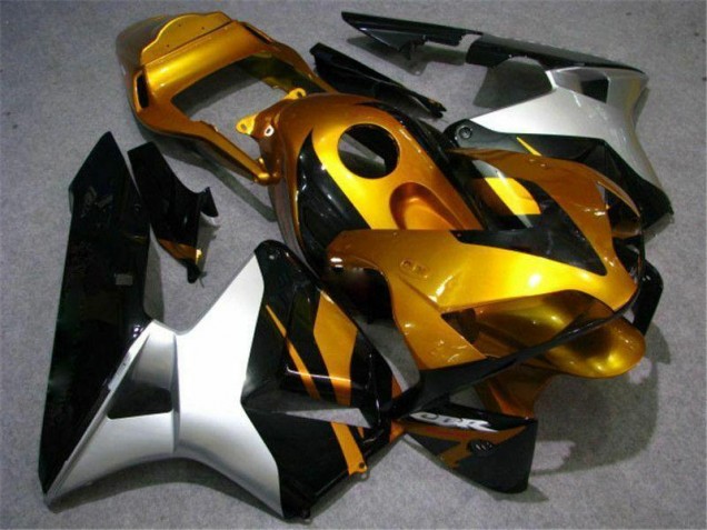 Loja Carenagem Moto Honda CBR 600RR 03-04 - Ouro Prata Preto Loja Carenagem Moto Honda CBR 600RR 03-04 - Ouro Prata Preto