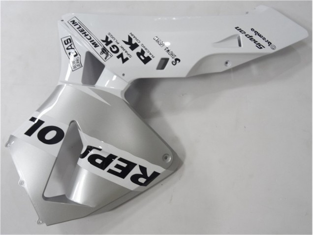 Loja Carenagem Moto Honda CBR 600RR 03-04 - Prata Branco Preto Repsol Loja Carenagem Moto Honda CBR 600RR 03-04 - Prata Branco Preto Repsol