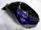 Loja Carenagem Moto Honda CBR 600RR 03-04 - Preto & Azul Chama Loja Carenagem Moto Honda CBR 600RR 03-04 - Preto & Azul Chama
