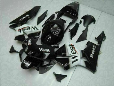Loja Carenagem Moto Honda CBR 600RR 03-04 - Preto West