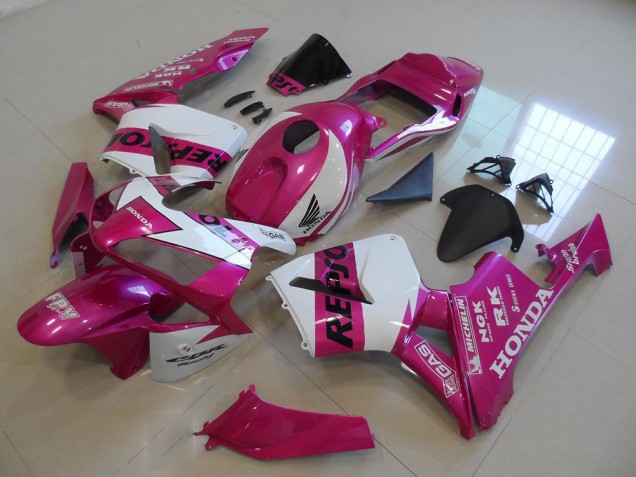 Loja Carenagem Moto Honda CBR 600RR 03-04 - Rosa Repsol Loja Carenagem Moto Honda CBR 600RR 03-04 - Rosa Repsol