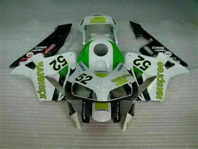 Loja Carenagem Moto Honda CBR 600RR 03-04 - Verde Branco Preto Loja Carenagem Moto Honda CBR 600RR 03-04 - Verde Branco Preto
