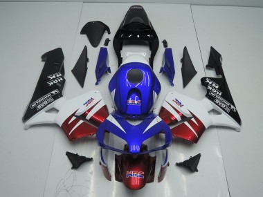 Loja Carenagem Moto Honda CBR 600RR 03-04 - Vermelho Escuro Azul