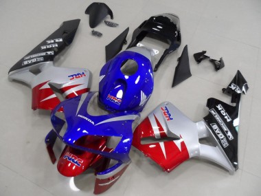 Loja Carenagem Moto Honda CBR 600RR 03-04 - Vermelho Prata Azul
