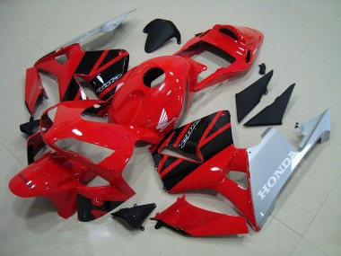Loja Carenagem Moto Honda CBR 600RR 03-04 - Vermelho Prata