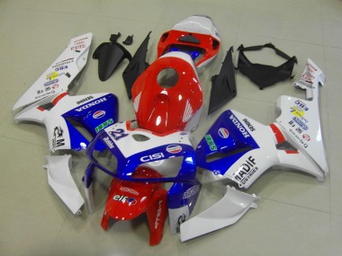 Loja Carenagem Moto Honda CBR 600RR 05-06 - Azul Branco Madif