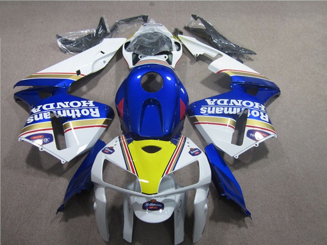 Loja Carenagem Moto Honda CBR 600RR 05-06 - Azul Branco Rothmans Loja Carenagem Moto Honda CBR 600RR 05-06 - Azul Branco Rothmans