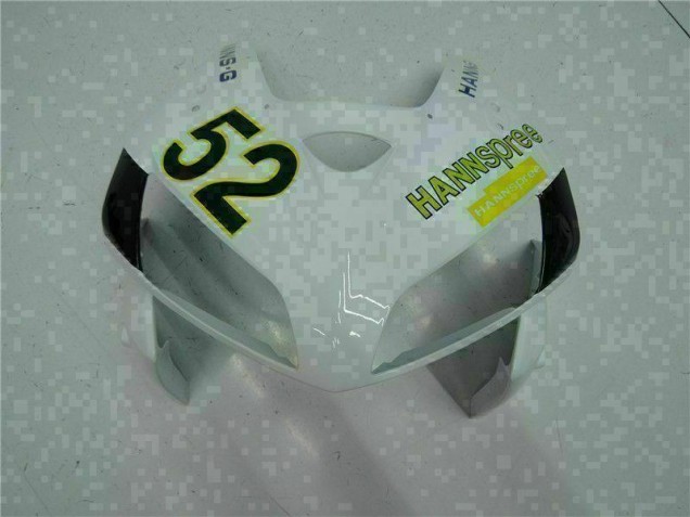Loja Carenagem Moto Honda CBR 600RR 05-06 - Branco Amarelo Verde 52 Loja Carenagem Moto Honda CBR 600RR 05-06 - Branco Amarelo Verde 52