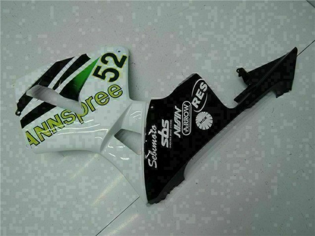 Loja Carenagem Moto Honda CBR 600RR 05-06 - Branco Amarelo Verde 52 Loja Carenagem Moto Honda CBR 600RR 05-06 - Branco Amarelo Verde 52