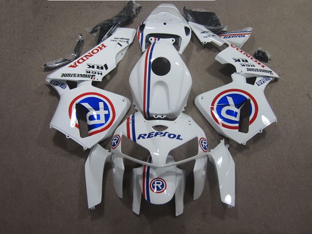 Loja Carenagem Moto Honda CBR 600RR 05-06 - Branco Azul Repsol Loja Carenagem Moto Honda CBR 600RR 05-06 - Branco Azul Repsol